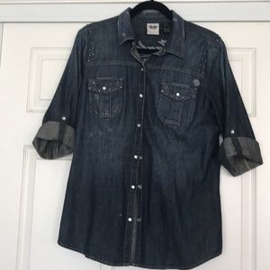 Harley-Davidson denim shirt